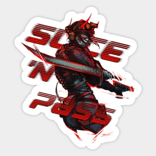 Slice n Pass Sticker